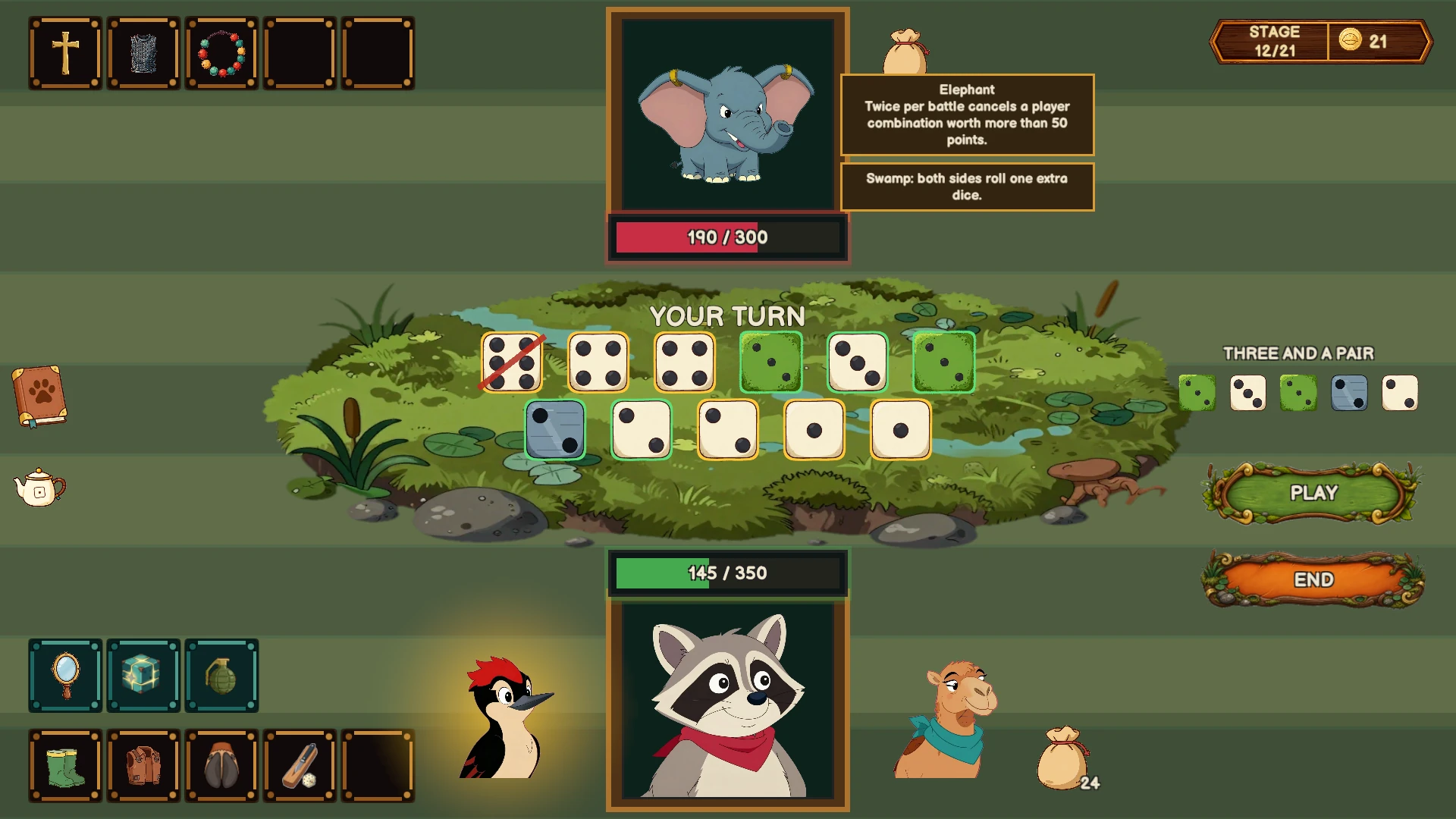 A battle against the Elephant (English)